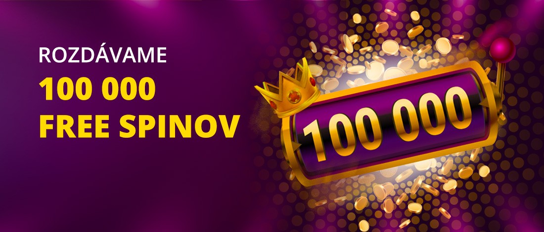 Fortuna rozdáva 100 000 FREE SPINOV!